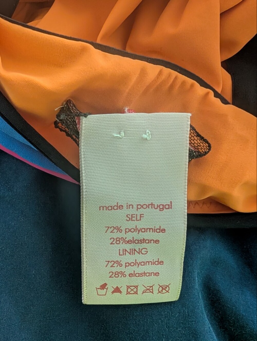 Roksanda Colorblock Swimsuit / Bodysuit – Size Small - UK 8 - Picture 7 of 8
